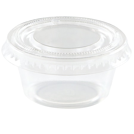 Sensations Clear Portion Cups with Lid, 2oz, 288PK 338350